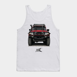 land cruiser 79 series  trd overland Tank Top